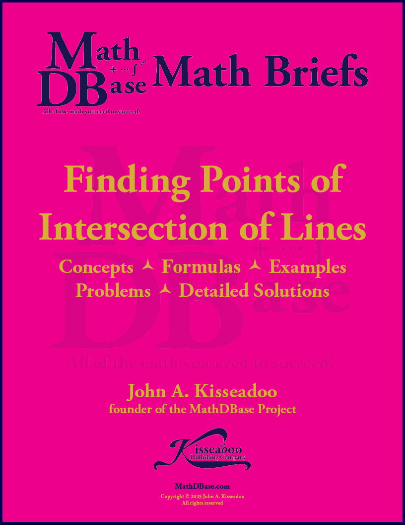 Finding Points of Intersection of Lines thumbnail